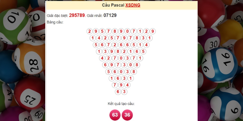 Soi cầu theo mô hình pascal cực hiệu quả 